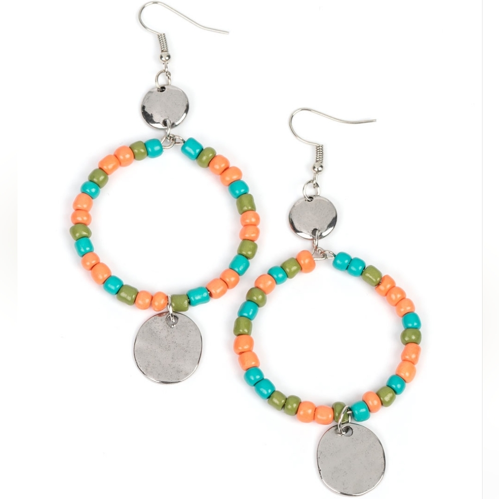 Cayman Catch - Orange earrings